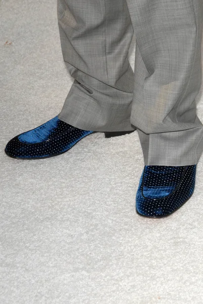 Jeffrey Ross's shoes — Stockfoto