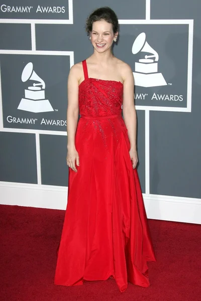 Hilary hahn w 51 rocznej nagrody grammy awards. Staples center, los angeles, ca. 02-08-09 — Zdjęcie stockowe