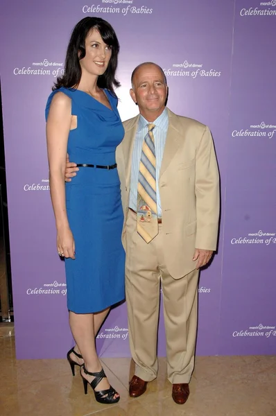 Diana Bianchi y el Dr. Peter Waldstein — Foto de Stock