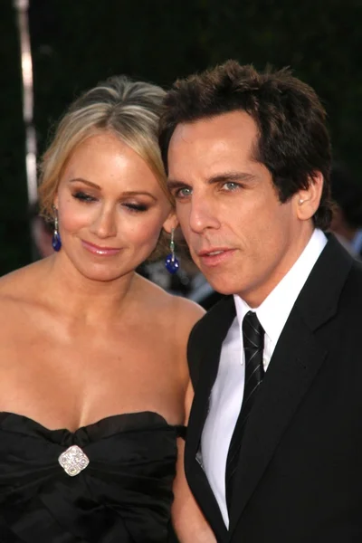 Christine Taylor y Ben Stiller — Foto de Stock