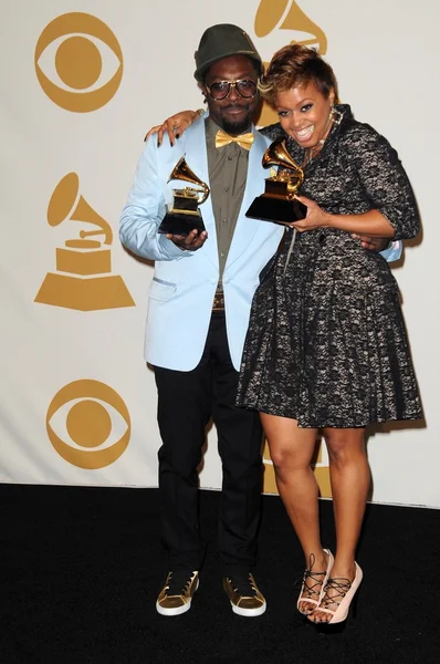 Will.i.am and Chrisette Michele — Stock Photo, Image