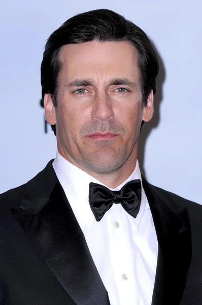 Jon hamm i pressrummet på 66: e årliga golden globe awards. Beverly hilton hotel, beverly hills, ca. 01-11-09 — Stockfoto