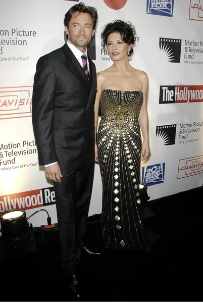 Hugh Jackman y Catherine Zeta-Jones — Foto de Stock