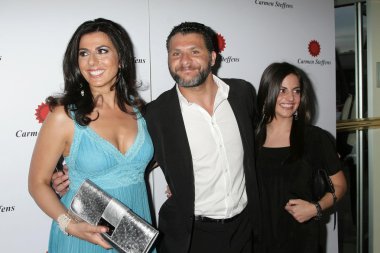 Kira Soltanovich with Faz Brahimi and Nadine Rajabi at a Special Screening Of 'The Hot Tamales Comedy Special' presented by Showtime. The FIne Arts Theatre, Beverly Hills, CA. 04-20-09