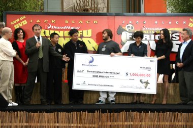 Jack black ile angelina jolie ve dustin hoffman