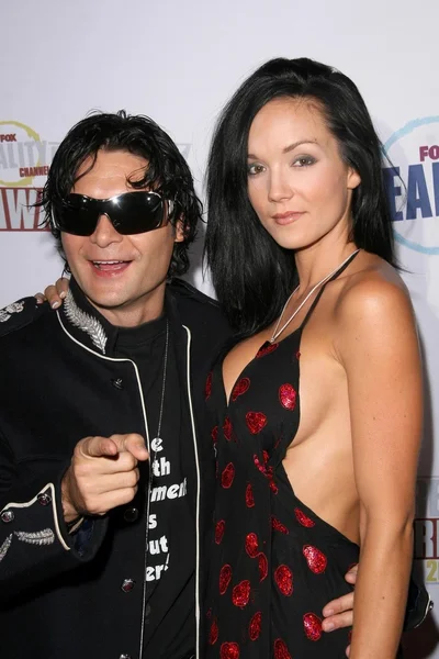 Corey Feldman and Susie Feldman — Stock Photo, Image