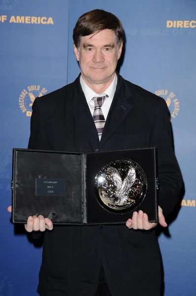 Гас Ван Сент в пресс-центре на 61-й ежегодной церемонии награждения DGA Awards. Hyatt Regency Century Plaza, Лос-Анджелес, Калифорния. 01-31-09 — стоковое фото
