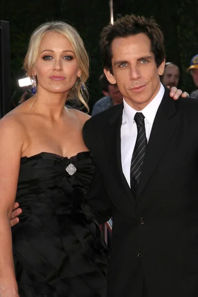 Christine Taylor and Ben Stiller — Stock Photo, Image