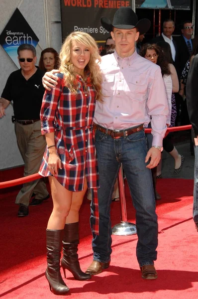 Chelsie Hightower y Ty Murray — Foto de Stock