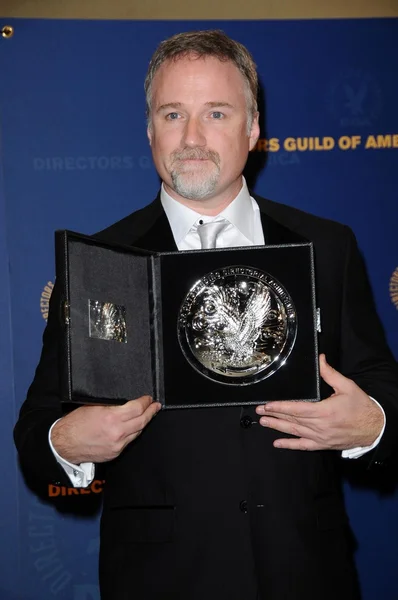 David Fincher in the press room at the 61st Annual DGA Awards. Hyatt Regency Century Plaza, Los Angeles, CA. 01-31-09 — ストック写真