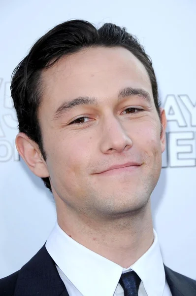 Joseph Gordon-Levitt at the Los Angeles Premiere of '500 days of Summer'. Egyptian Theatre, Hollywood, CA. 06-24-09 — Zdjęcie stockowe