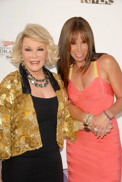 Joan Rivers and Melissa Rivers at Comedy Central's Roast of Joan Rivers. CBS Studios, Los Angeles, CA. 07-26-09 — Stock Photo, Image