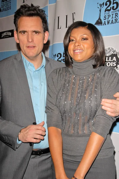 Matt Dillon and Taraji P. Henson — Stok fotoğraf