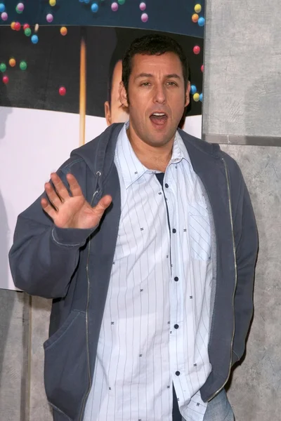 Adam sandler på los angeles premiären av godnattsagor. El capitan theatre i hollywood, ca. 12-18-08 — Stockfoto