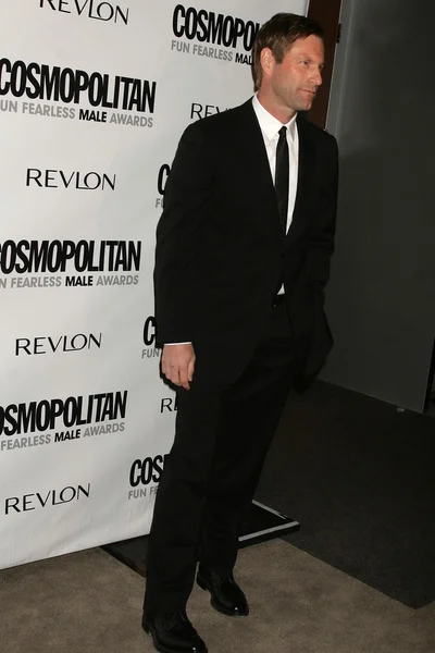 Aaron Eckhart ai Cosmopolitans 2009 Fun Fearless Awards. SLS Hotel, Beverly Hills, CA. 03-02-09 — Foto Stock