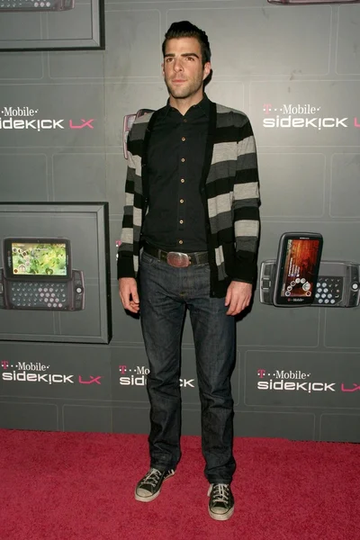 Zachary Quinto Ordförande — Stockfoto