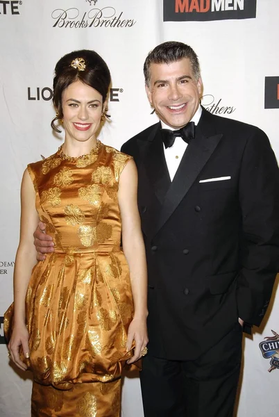 Maggie Siff and Bryan Batt — Stok fotoğraf