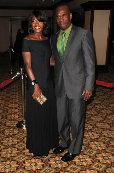 Viola Davis and Julius Tennon — Stock Photo, Image