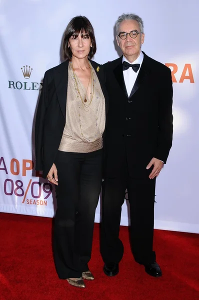 Howard Shore and wife Elizabeth — Stock Photo, Image