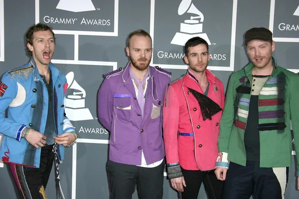 Coldplay at the 51st Annual GRAMMY Awards. Staples Center, Los Angeles, CA. 02-08-09 — Stock fotografie