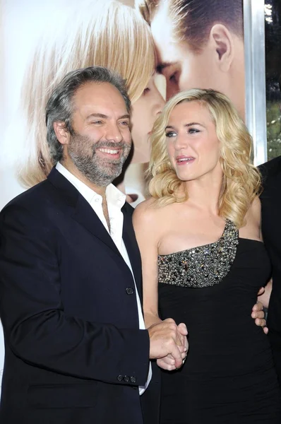 Sam Mendes and Kate Winslet — Stock Photo, Image