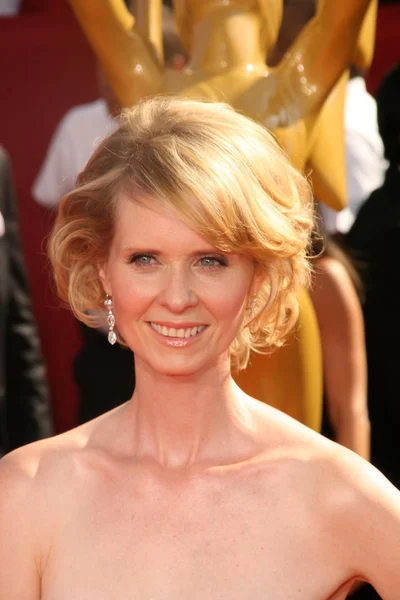 Cynthia Nixon at the 60th Annual Primetime Emmy Awards Red Carpet. Nokia Theater, Los Angeles, CA. 09-21-08 — Stockfoto