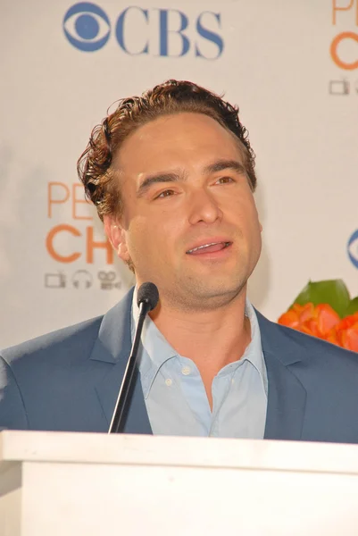 Johnny Galecki — Fotografia de Stock