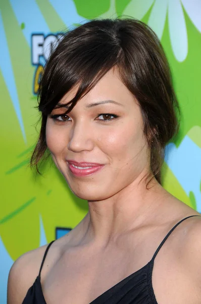 Michaela Conlin at FOX's 2009 All Star Party. Lanham Huntington Hotel, Pasadena, CA. 08-06-09 — Stockfoto