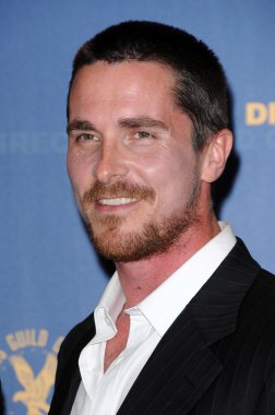Christian Bale in the press room at the 61st Annual DGA Awards. Hyatt Regency Century Plaza, Los Angeles, CA. 01-31-09