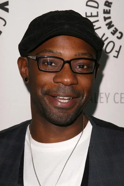 Nelsan Ellis na "True Blood", przedstawiony przez dwadzieścia - szósta rocznego William S. Paley festiwalu telewizyjnego. ArcLight wiązał, Hollywood, Ca. 04-13-09 — Zdjęcie stockowe