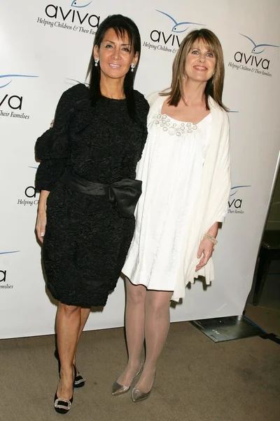 Nancy Jane Goldston and Pam Dawber at the 2009 Impact Awards. SLS Hotel, Beverly Hills, CA. 04-28-09 — стокове фото
