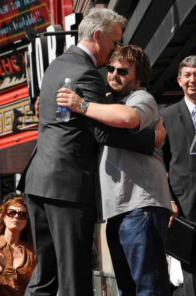 Tim robbins och jack black — Stockfoto