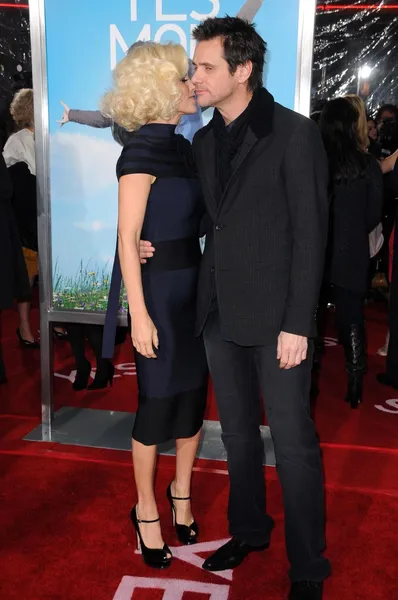 Jenny McCarthy e Jim Carrey — Foto Stock
