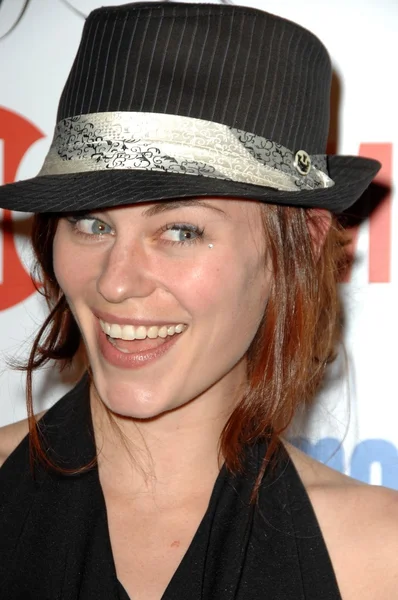 Cassidy Freeman at the farewell party for final season of 'The L Word'. Cafe La Boheme, West Hollywood, CA. 03-03-09 — Stock Photo, Image