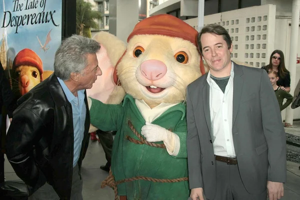 Dustin Hoffman and Matthew Broderick — Stock Photo, Image