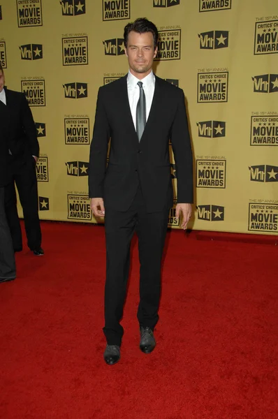 Josh Duhamel Den Årliga Critic Choice Awards Hollywood Palladium Hollywood — Stockfoto