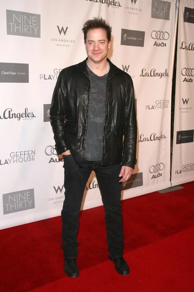 Brendan fraser op de jaarlijkse backstage op het gala geffen. Geffen playhouse, los angeles, ca. 03-09-09 — Stockfoto