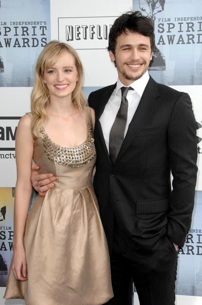 James Franco at the 2009 Film Independent's Spirit Awards. Santa Monica Pier, Santa Monica, CA. 02-21-09 — Stock Photo, Image