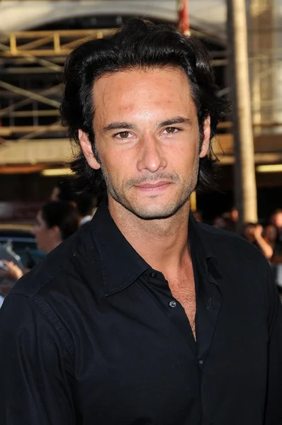 Rodrigo Santoro Ordförande — Stockfoto