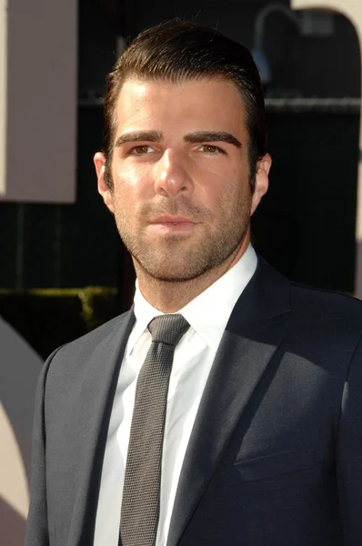 Zachary Quinto Ordförande — Stockfoto