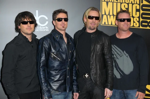 Nickelback Amerikanska Musica Awards 2008 Nokia Theatre Los Angeles — Stockfoto