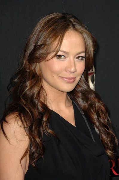 Moon Bloodgood at the Los Angeles Premiere of 'Friday the 13th'. Grauman's Chinese Theatre, Hollywood, CA. 02-09-09 — Stockfoto