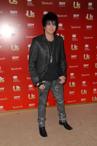 Adam Lambert at the Us Weekly Hot Hollywood Style 2009 party, Voyeur, West Hollywood, CA. 11-18-09 — Stock Photo, Image