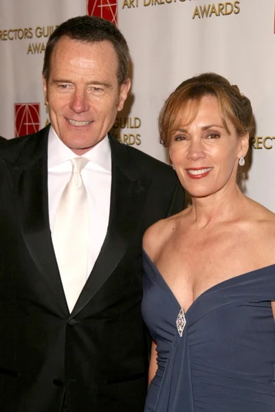 Bryan Cranston and Robin Dearden at the 13th Annual Art Directors Guild Awards. Beverly Hilton Hotel, Beverly Hills, CA. 02-14-09 — Stock Photo, Image