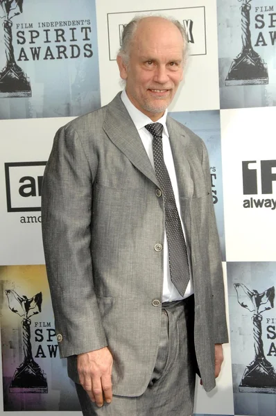 John Malkovich 2009 Film Independent Spirit Awards Santa Monica Pier — Stockfoto