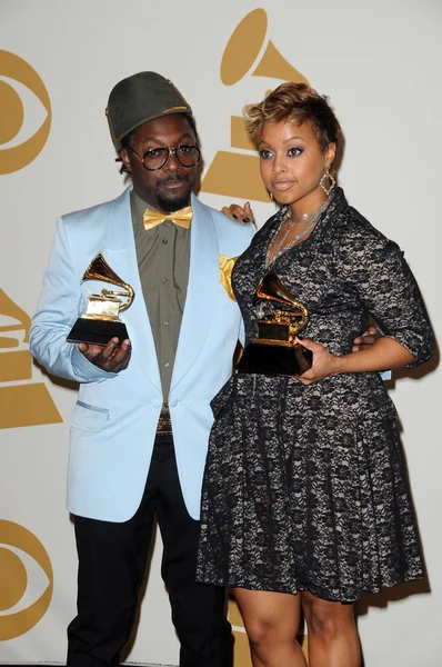 Will.i.AM και chrisette Μικέλε — Φωτογραφία Αρχείου