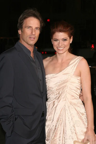 Hart Bochner and Debra Messing — Φωτογραφία Αρχείου