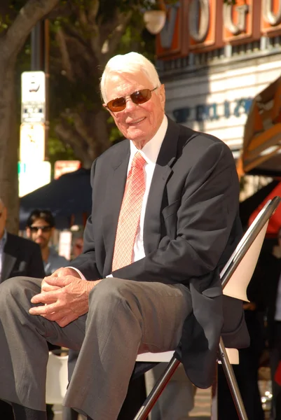 Peter Graves Hollywood Walk Fame Induction Ceremony Peter Graves Hollywood — Stock Photo, Image