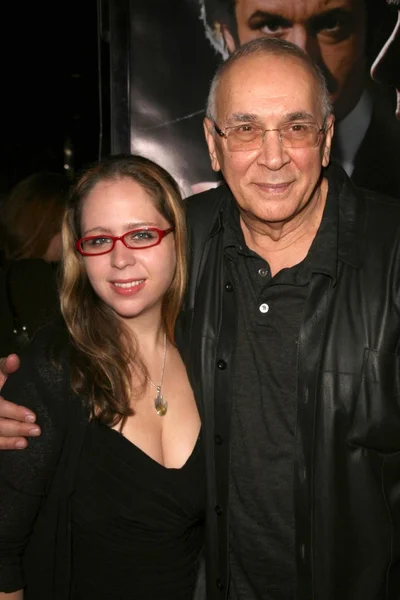 Frank Langella e la figlia Sarah — Foto Stock