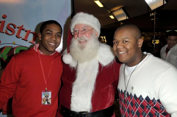 Christopher Massey and Kyle Massey — Stock Photo, Image